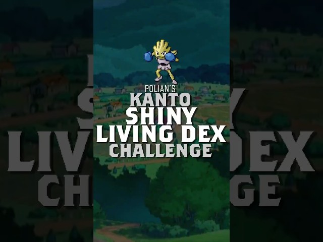 Kanto Shiny Living Dex Challenge - 28/150 #pokemon #gaming #shinypokemon