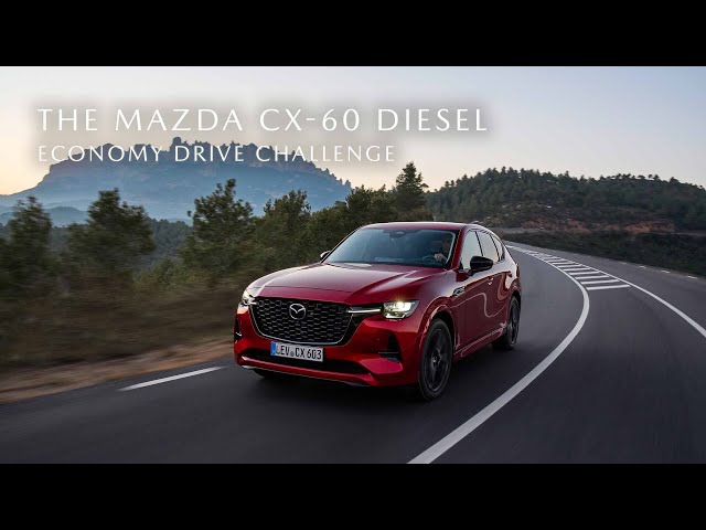 The Barcelona Mazda CX-60 Diesel Economy Drive Challenge with Bob Flavin - Motor Journalist