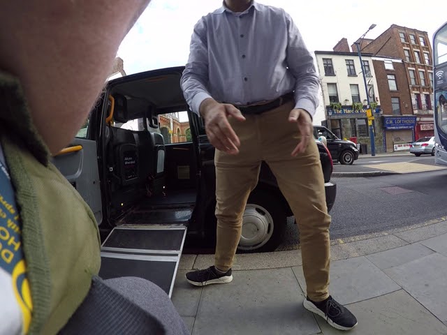 Taxi wheelchair refusal: GETT driver attempts to refuse me.