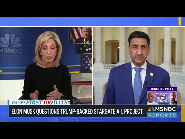 Ro Khanna on MSNBC’s Andrea Mitchell Reports discussing money in Washington and tech innovation