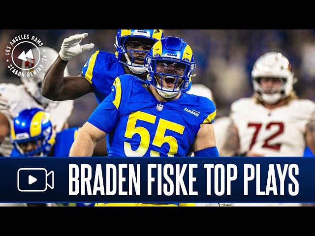 HIGHLIGHTS: Braden Fiske's Top Plays From 2024 Rookie Season