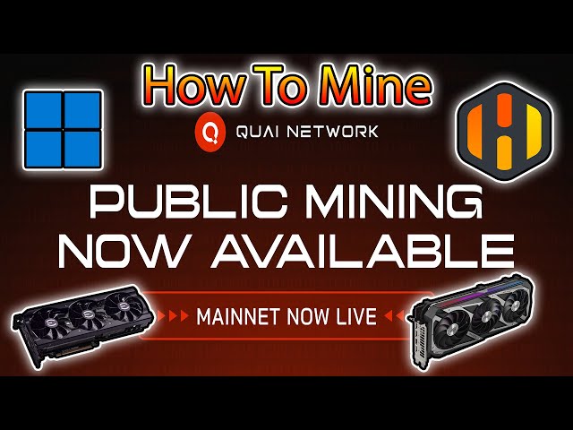 How to Mine Quai Network on Windows & HiveOS