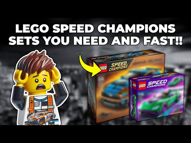 LEGO Speed Champions Sets That WILL be GONE FOREVER!