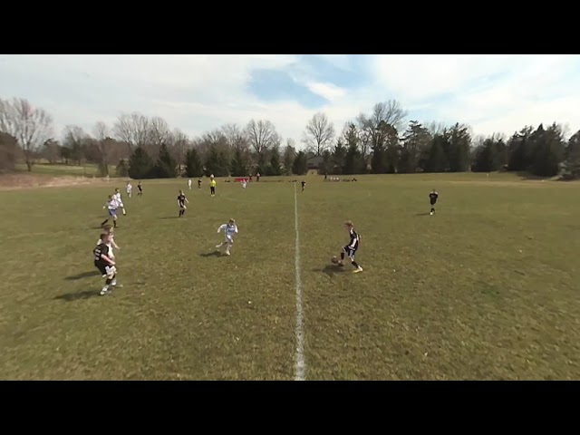 PASC U11 Red Dragons vs Deep Run Valley - 2nd Half - VR180