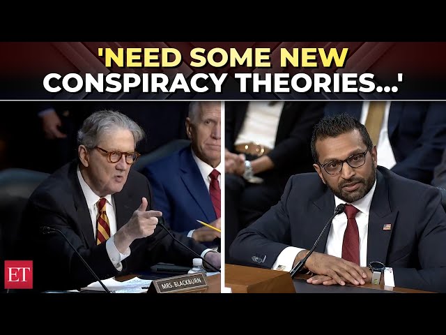 'Need some new conspiracy theories…': Kennedy mocks Durbin at Kash Patel's confirmation hearing