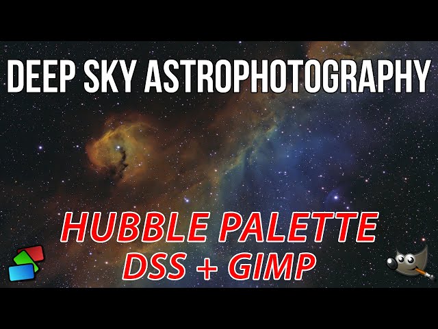 Intro to Narrowband and Hubble Palette, Pt. 2b - DeepSkyStacker and GIMP