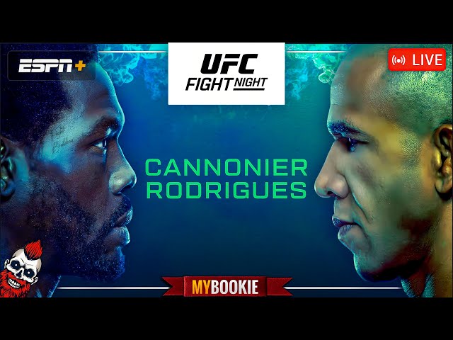 🔴 UFC Vegas 102: GREGORY RODRIGUES x JARED CANNONIER | LIVE STREAM