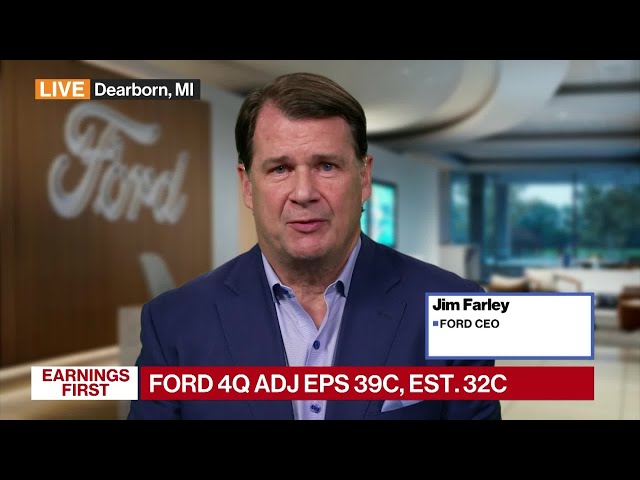 Ford CEO Farley on Vehicle Prices, Tariffs and EV Strategy