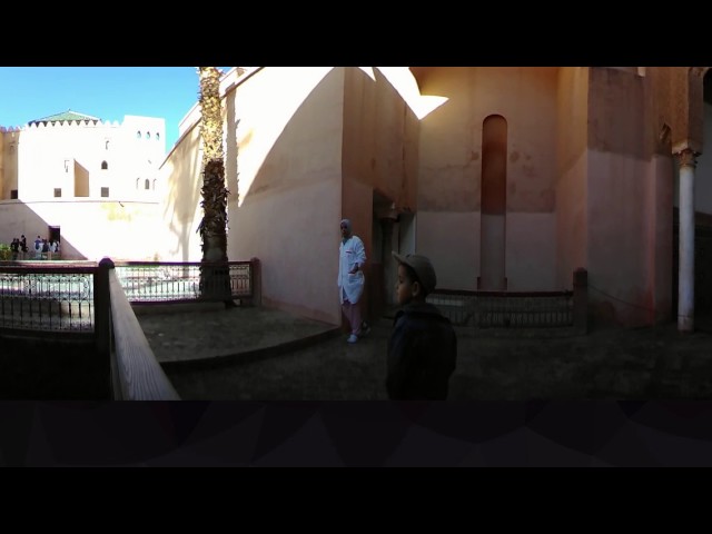 360 Video Saadian Tombs Marrakech