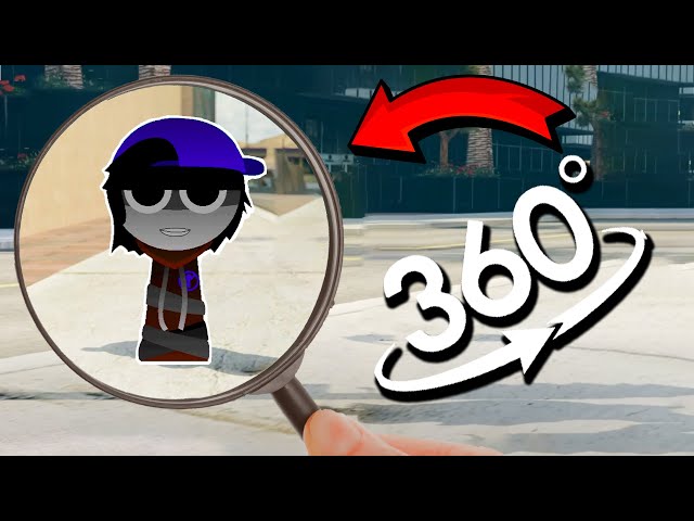 Find Wenda Hiphop - Incredibox Sprunki | Finding Challenge 360º VR Video - TDC Tan