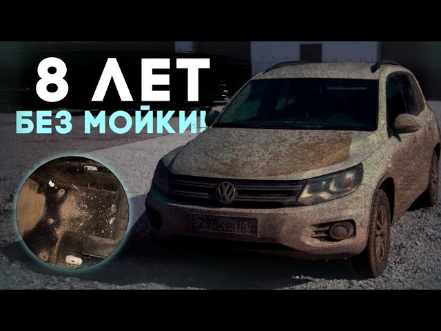 8 ЛЕТ БЕЗ МОЙКИ! Volkswagen Tiguan на детейлинге. #ОТМЫЛИ