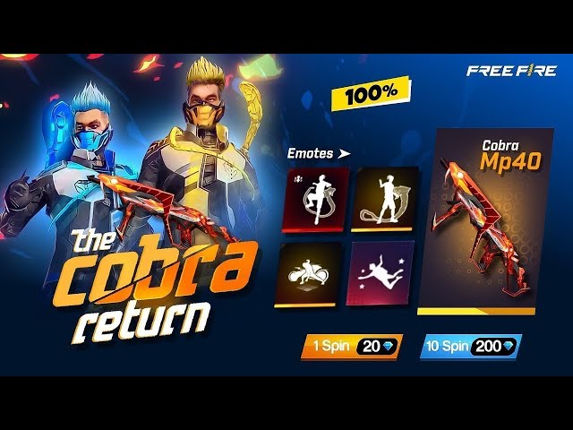 Cobra Bundle Return (Confirm Date) 🤯💥| Classic Jazz Pant Return | Free Free New Event | Ff New Event