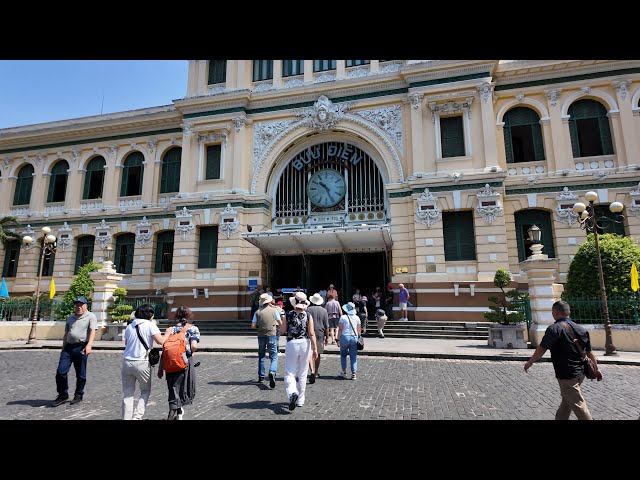 Saigon Central Post Office - Walking Tour 🇻🇳