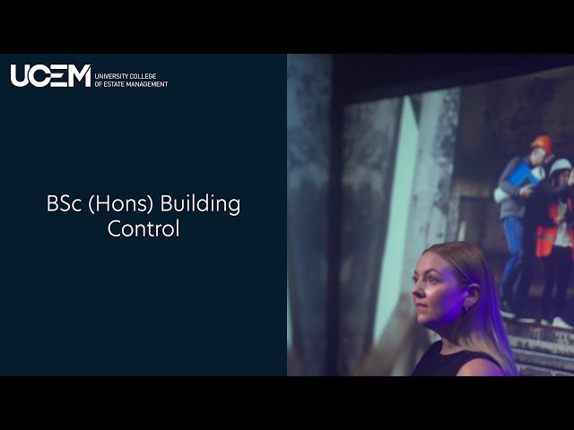 BSc (Hons) Building Control at UCEM