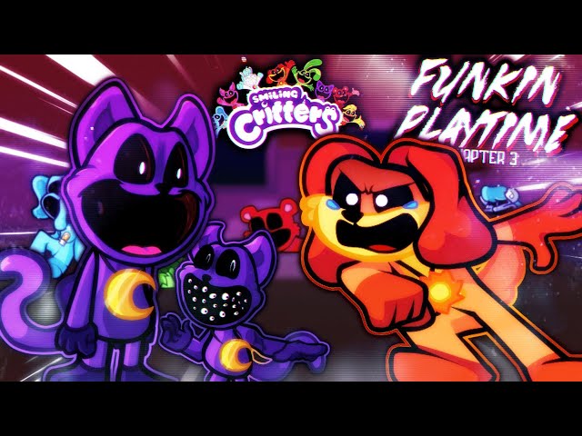 ▪ Nightmare Fuel ▪ FNF Funkin Playtime [Smiling Critters VS Catnap Mod]