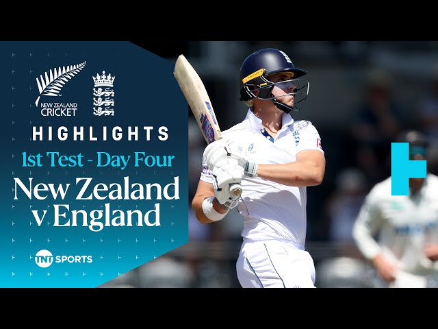 New Zealand vs England 1st Test (Day 4) 🏏 | Bethell Leads England To Win 🔥 | TNT Cricket Highlights