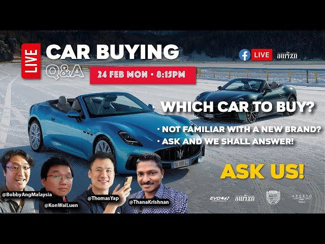 Weekly LIVE Car Buying Q&A | Evomalaysia.com (24/2/2025)