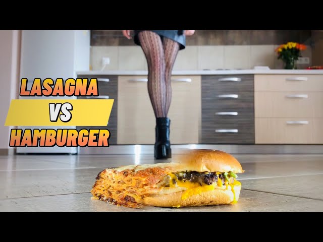 Crushing Land: Soul Saviours vs Fast-Food! Oddly Satisfying Ankle Boots Crushing! ASMR