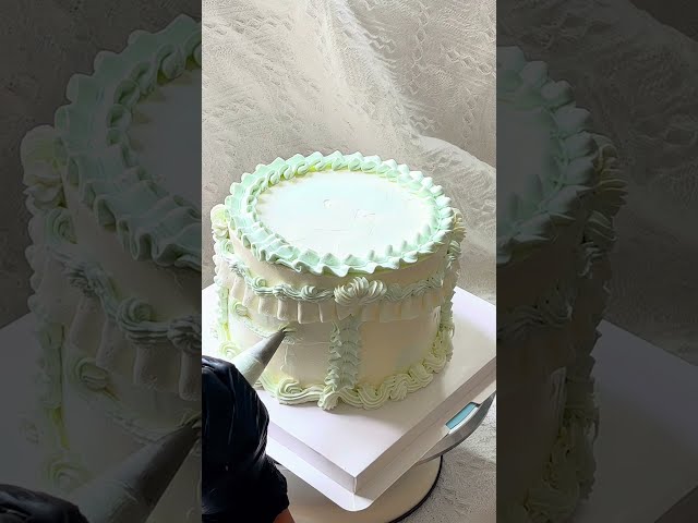 Fantastic Process of making an Amazing retro cake!🍰