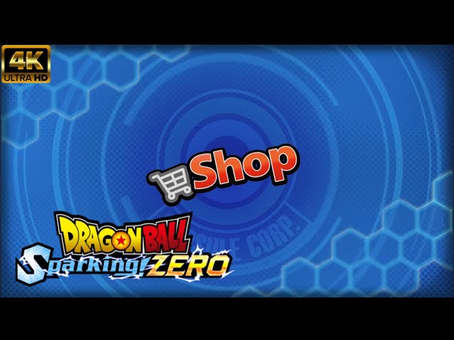 DRAGON BALL: Sparking Zero Intro to Shop