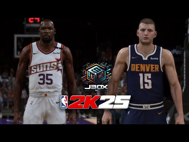 NBA 2K25 PC New Gen Mods | Phoenix Suns vs Denver Nuggets