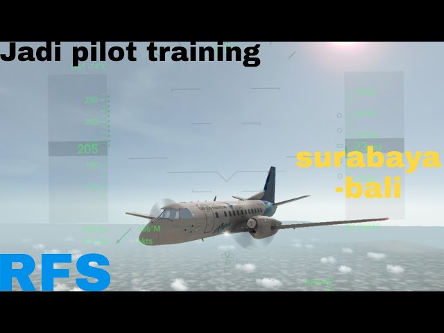 Jadi pilot training Di Real flight simulator!!!!-RFS