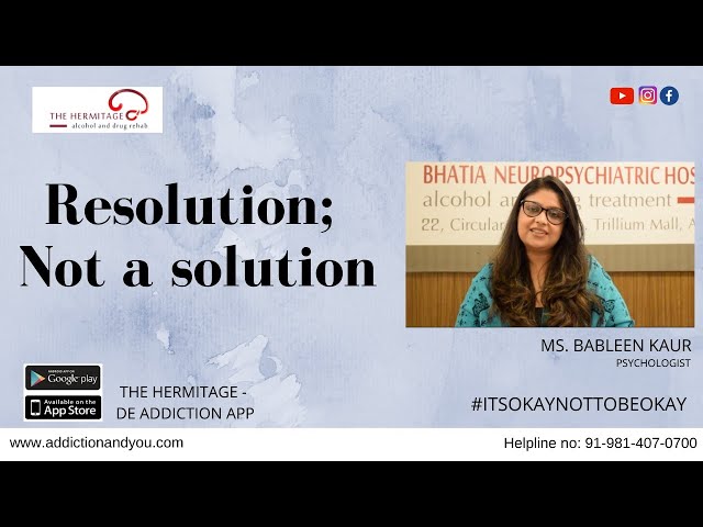 RESOLUTION; NOT A SOLUTION