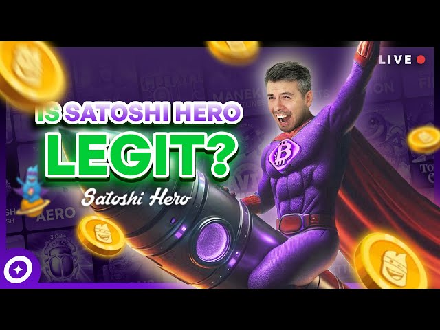 Satoshi Hero: Legit or Not? LIVE Crypto Casino Review & INSANE Slot Wins!