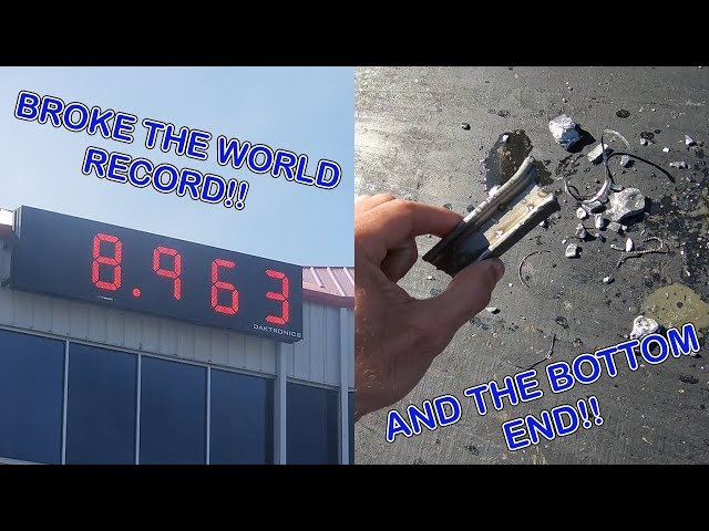 THE RECORD BREAKING 8 SECOND PASS!!