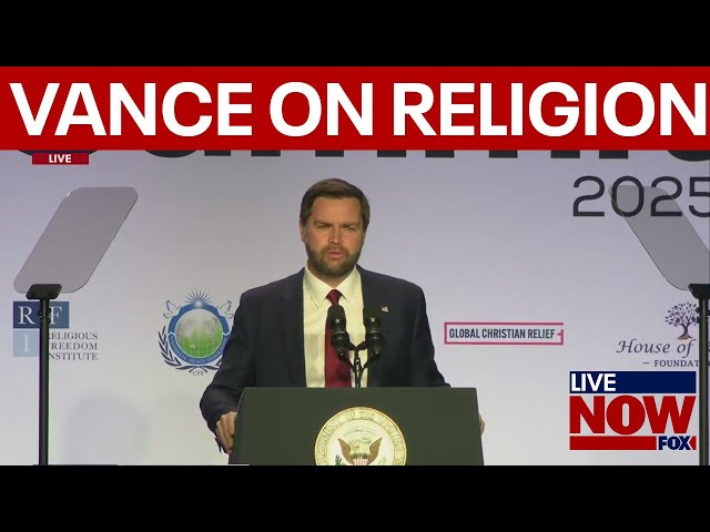 VP JD Vance speaks at Intl. Religious Freedom Summit | LiveNOW from FOX