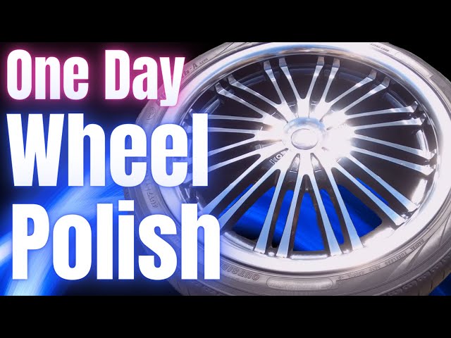 How to refurbish and polish old alloy wheels in only one day