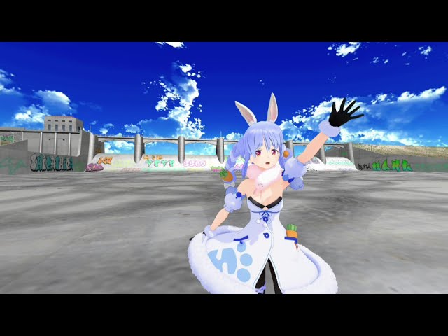 【VR180】(2)恋愛サーキュレーション by 兎田ぺこら【Hololive MMD】3D VR 8K