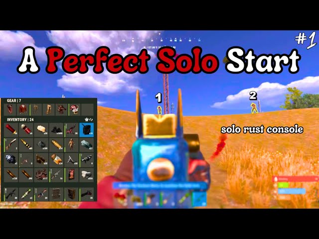 I got the Perfect Solo Start💪🏽- Rust Console S5 (1)