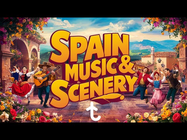 Discover 🇪🇸 Spain 🇪🇸 : 60 Minutes of Stunning Scenery & Spanish Music!