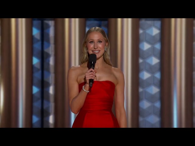 Nikki Glaser Introduces Sharon Stone | 82nd Annual Golden Globes