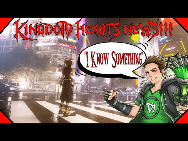 KINGDOM HEARTS NEWS! TheGamersJoint is up to something.. Square Enix Event/Missing Link Release/ KH4