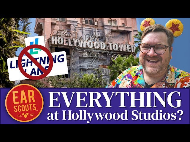 Can You Do EVERYTHING at Hollywood Studios in One Day Without Lightning Lanes?