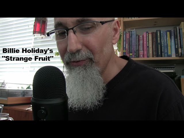 Whispering Billie Holiday's "Strange Fruit" [ASMR, Male, Soft-Spoken, Lyrics, Reading]