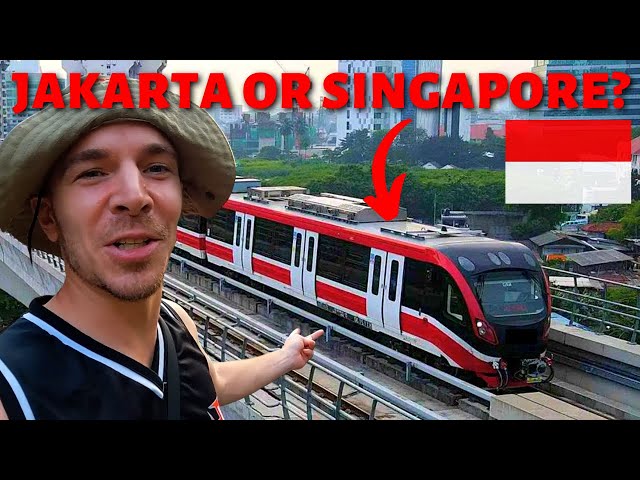 SHOCKED by modern Jakarta! (driverless LRT, impressive!) 🇮🇩