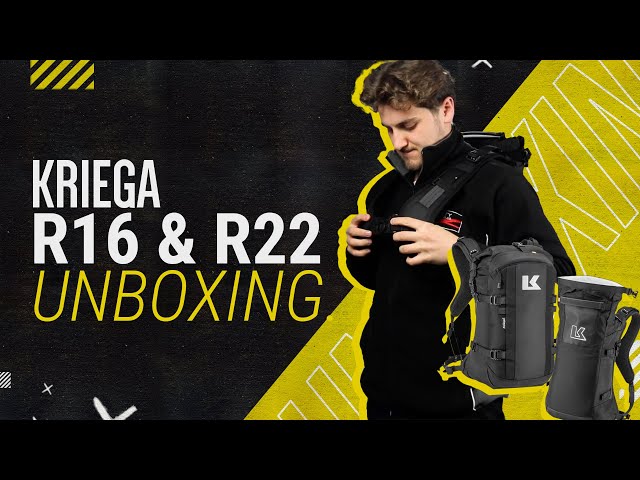 Kriega R16 & R22 Backpack Unboxing