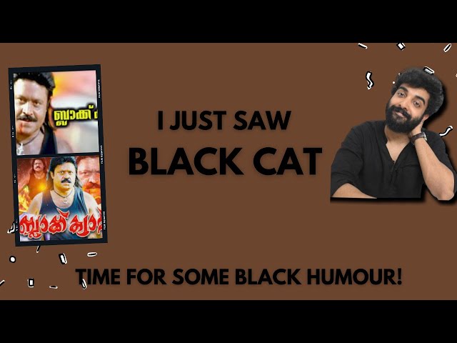 Forgotten Malayalam Movies S05 E04 | Black Cat | Malayalam Movie Review Funny | Suresh Gopi