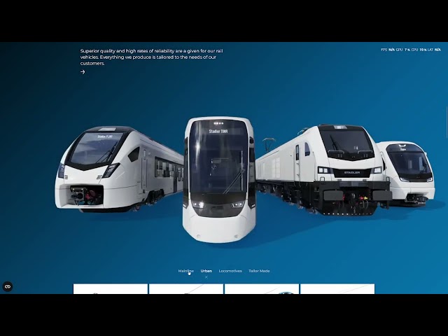 Fun thing on the Stadler website.