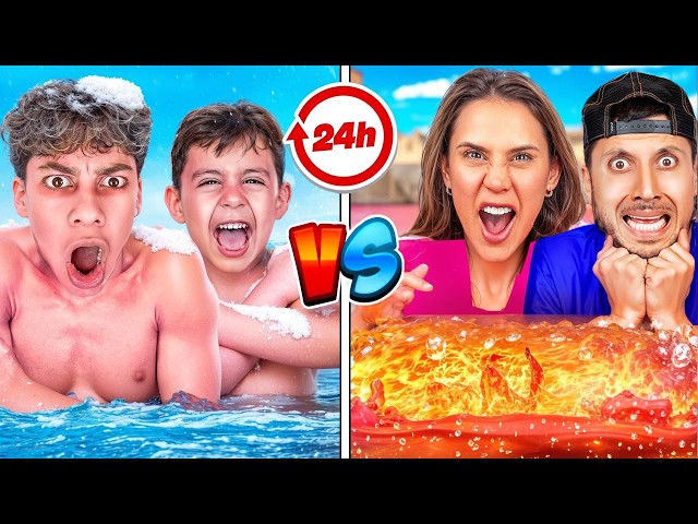 WE TOOK on the ULTIMATE 24-Hour Challenges! | The Royalty Family