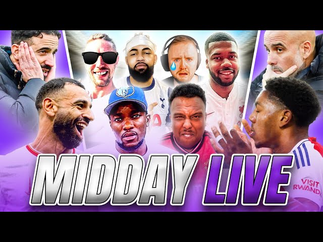 Manchester MUDDED! | Arsenal Make STATEMENT | Amorim In Trouble? | Salah Makes History | Midday Live