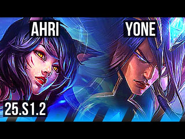 AHRI vs YONE (MID) | KR Grandmaster | 25.S1.2