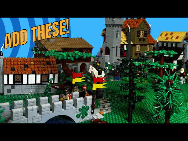 Easy Upgrades to Your LEGO Medieval Kingdom!