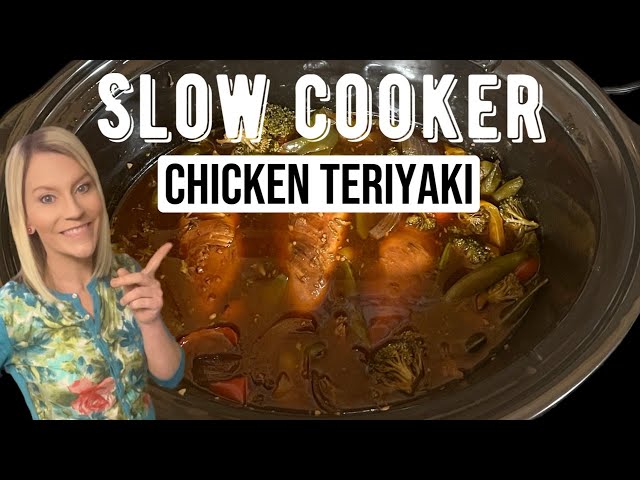 DELICIOUS Slow Cooker Chicken Teriyaki Recipe: Healthy and EASY!