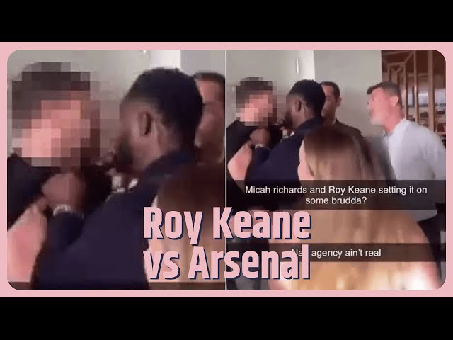 Inside Roy Keane's relationship with Arsenal including furious tunnel bust-up