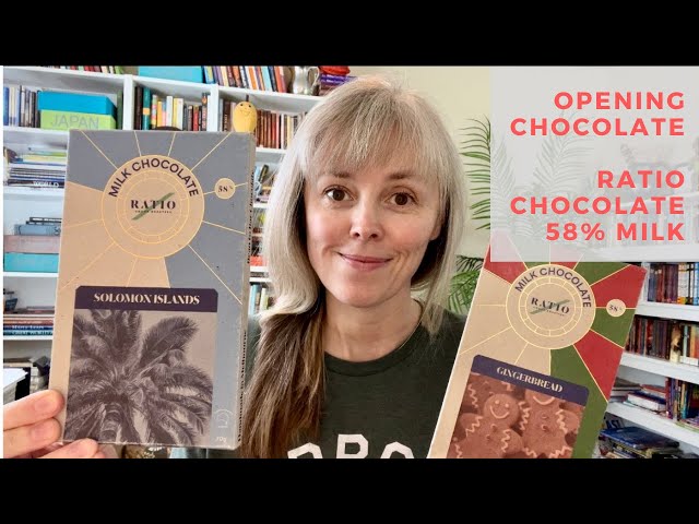 Opening Ratio 58% Dark Milk Chocolate Bar