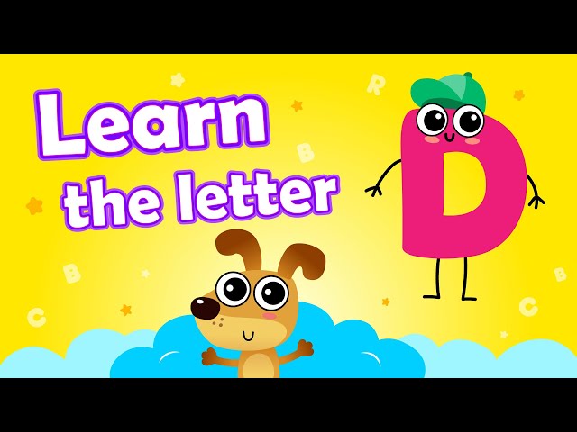 Learn the letter "D" with Bini Bambini